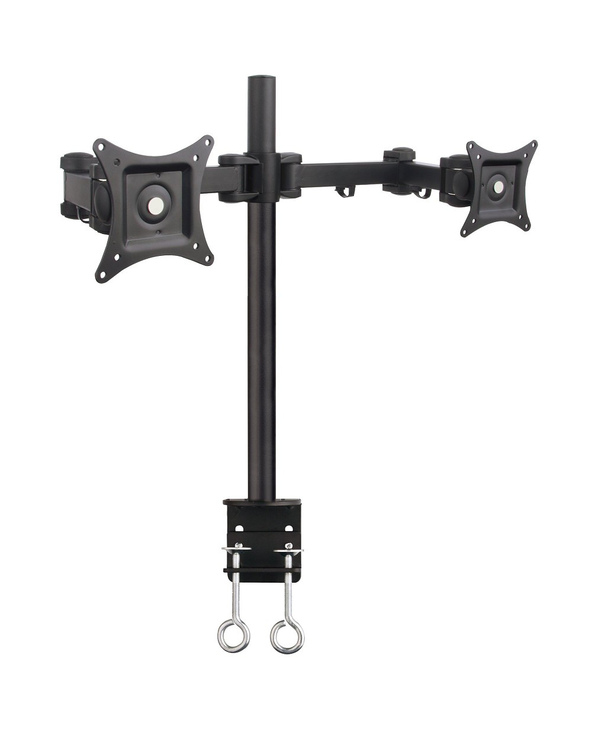 Techly ICA-LCD 482-D support d'écran plat pour bureau 68,6 cm (27") Noir