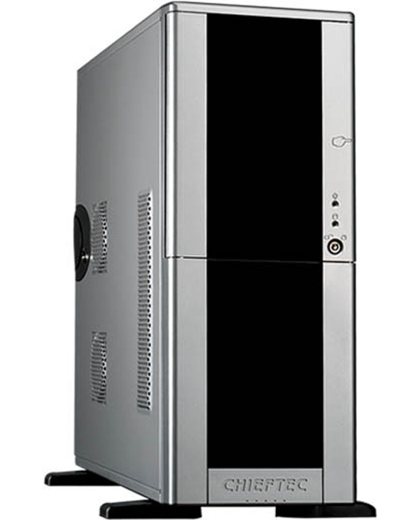 Chieftec Mesh MidiTower LCX-01SLSLB Argent 400 W
