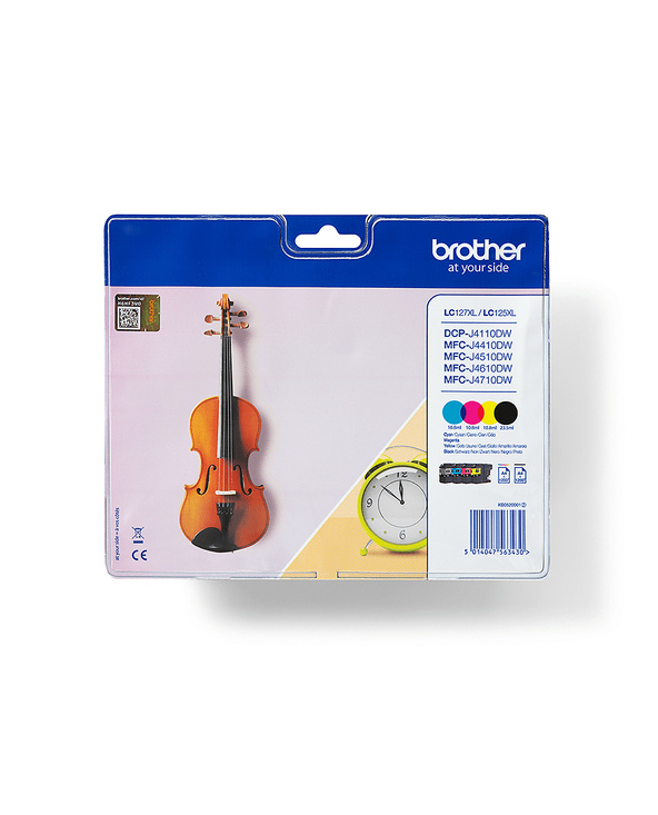 Brother LC127XLVALBP - Pack de cartouches d'encre originales à haut rendement Brother LC127XLVALBP - Pack de cartouches d'encre originales à haut rendement