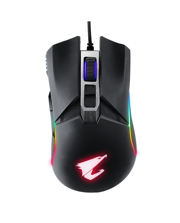 GIGABYTE AORUS M5 souris Jouer Droitier USB Type-A Optique 16000 DPI