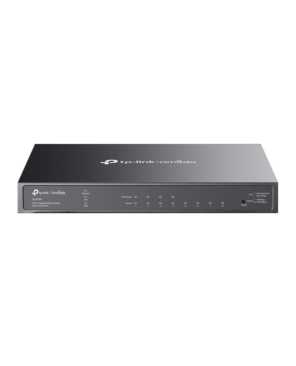 TP-Link Omada TL-SG2008P Géré L2/L2+ Gigabit Ethernet (10/100/1000) Connexion Ethernet, supportant l'alimentation via ce port (P