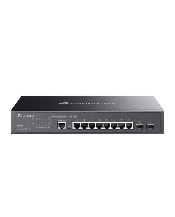 TP-Link Omada SG3210 commutateur réseau Géré L2/L3 Gigabit Ethernet (10/100/1000) 1U Noir