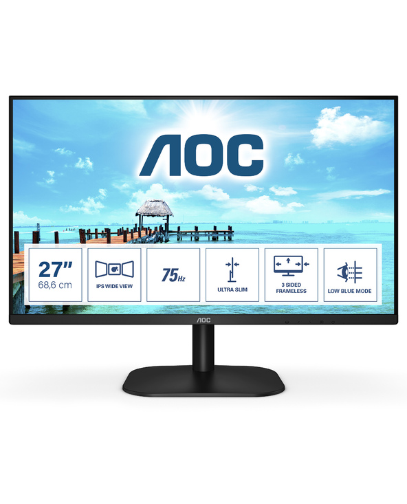 AOC B2 27B2H/EU 27" LED Full HD 4 ms Noir