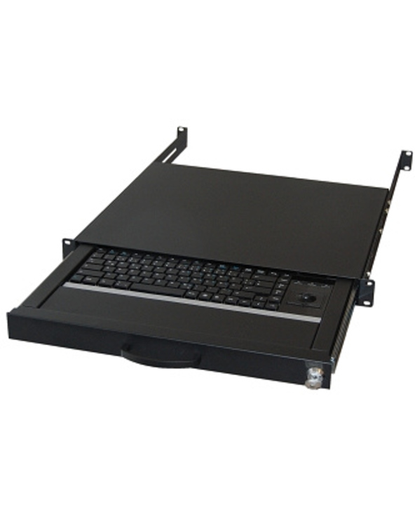 aixcase AIX-19K1UKDETB-B clavier Industriel USB + PS/2 QWERTZ Allemand Noir