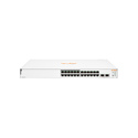 HPE Aruba Networking Aruba Instant On 1830 24G 12p Class4 PoE 2SFP 195W Géré L2 Gigabit Ethernet (10/100/1000) Connexion Etherne