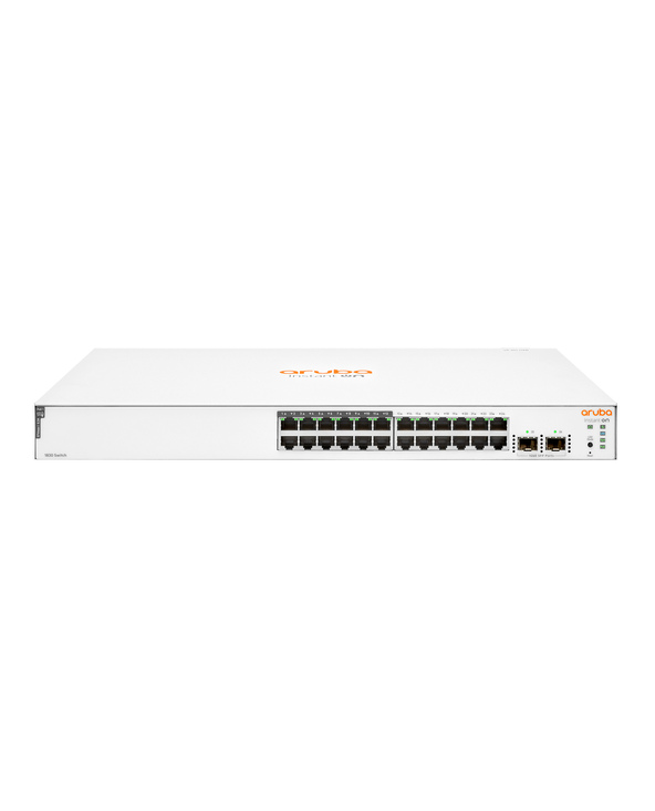 HPE Aruba Networking Aruba Instant On 1830 24G 12p Class4 PoE 2SFP 195W Géré L2 Gigabit Ethernet (10/100/1000) Connexion Etherne