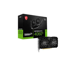 MSI VENTUS GEFORCE RTX 4060 TI 2X BLACK 16G OC carte graphique NVIDIA 16 Go GDDR6