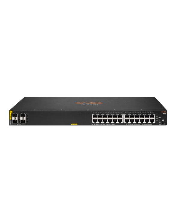 HPE Aruba Networking Aruba 6000 24G Class4 PoE 4SFP 370W Géré L3 Gigabit Ethernet (10/100/1000) Connexion Ethernet, supportant l