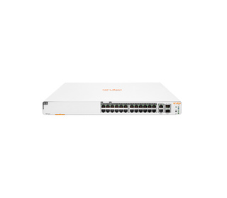 HPE Aruba Networking Aruba Instant On 1960 24G 20p Class4 4p Class6 PoE 2XGT 2SFP+ 370W Géré L2+ Gigabit Ethernet (10/100/1000) 