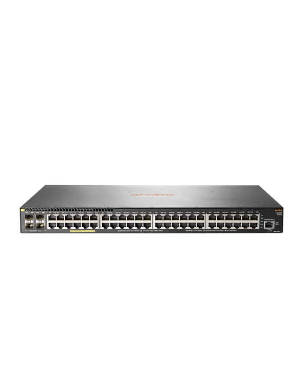 HPE Aruba Networking 2930F 48G PoE+ 4SFP+ Géré L3 Gigabit Ethernet (10/100/1000) Connexion Ethernet, supportant l'alimentation v