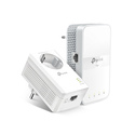 TP-Link TL-WPA7617 KIT Adaptateur réseau CPL 1200 Mbit/s Ethernet/LAN Wifi Blanc 2 pièce(s)
