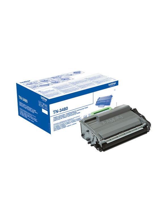 Brother TN-3480P Cartouche de toner 1 pièce(s) Original Noir Brother TN-3480P Cartouche de toner 1 pièce(s) Original Noir