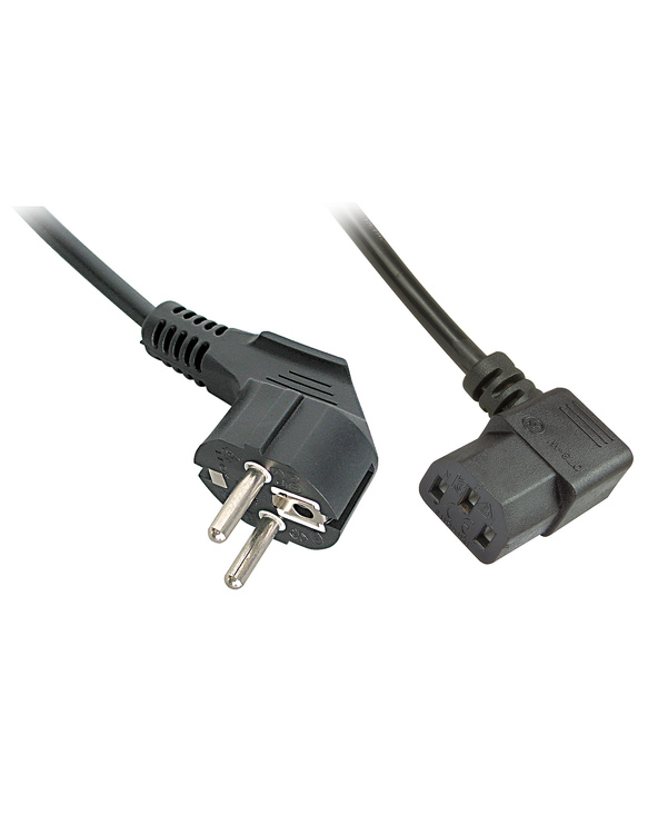 Lindy 30302 câble électrique Noir 3 m CEE7/7 IEC 320
