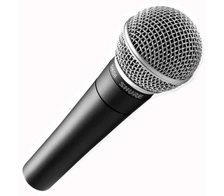 Shure SM58 Noir Microphone de scène/direct