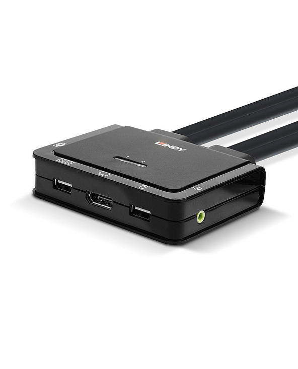 Lindy 42346 commutateur écran, clavier et souris Noir