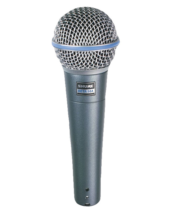 Shure Beta 58A Gris Microphone de scène/direct