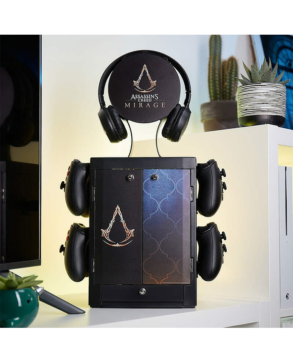 Numskull Games Official Assassin's Creed - Mirage Gaming Locker Support de disque de jeu