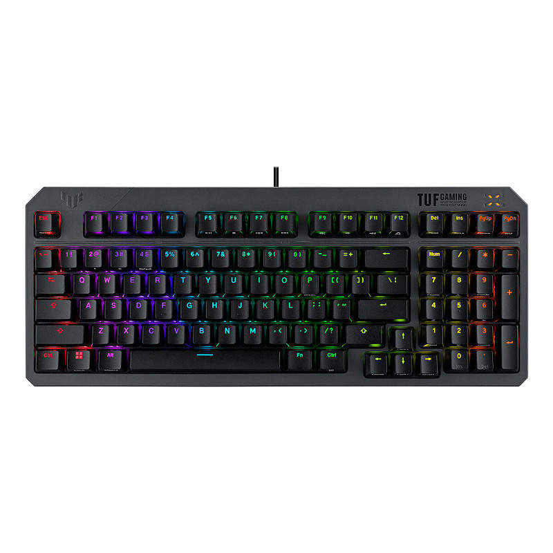 ASUS TUF Gaming K3 Gen II clavier Jouer USB QWERTY Français Noir