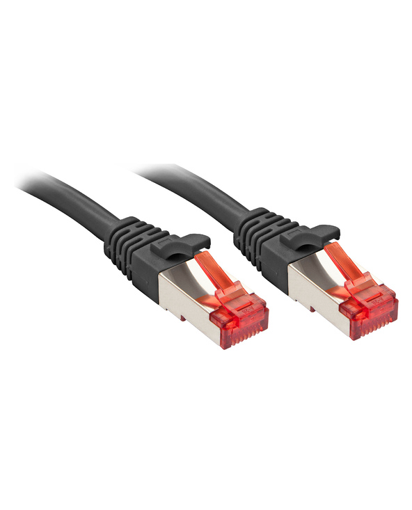 Lindy RJ-45 Cat.6 S/FTP 15m câble de réseau Noir Cat6 S/FTP (S-STP)