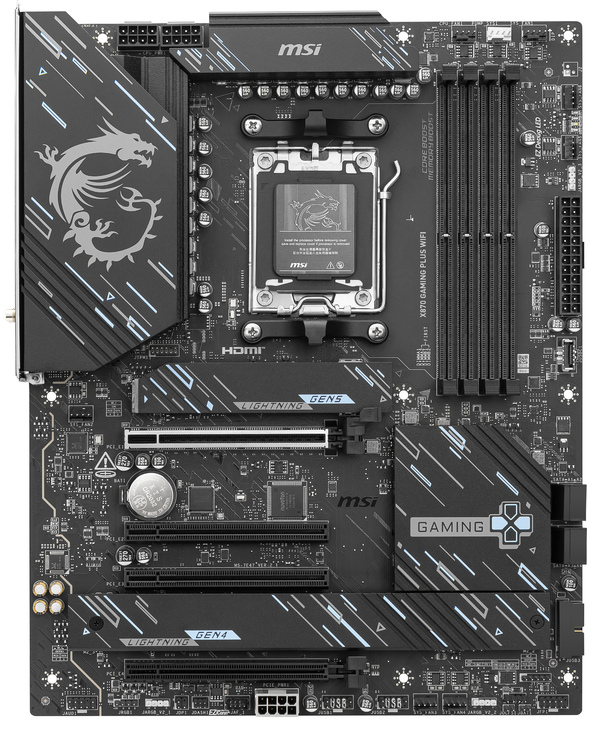 MSI X870 GAMING PLUS WIFI AMD X870 Emplacement AM5