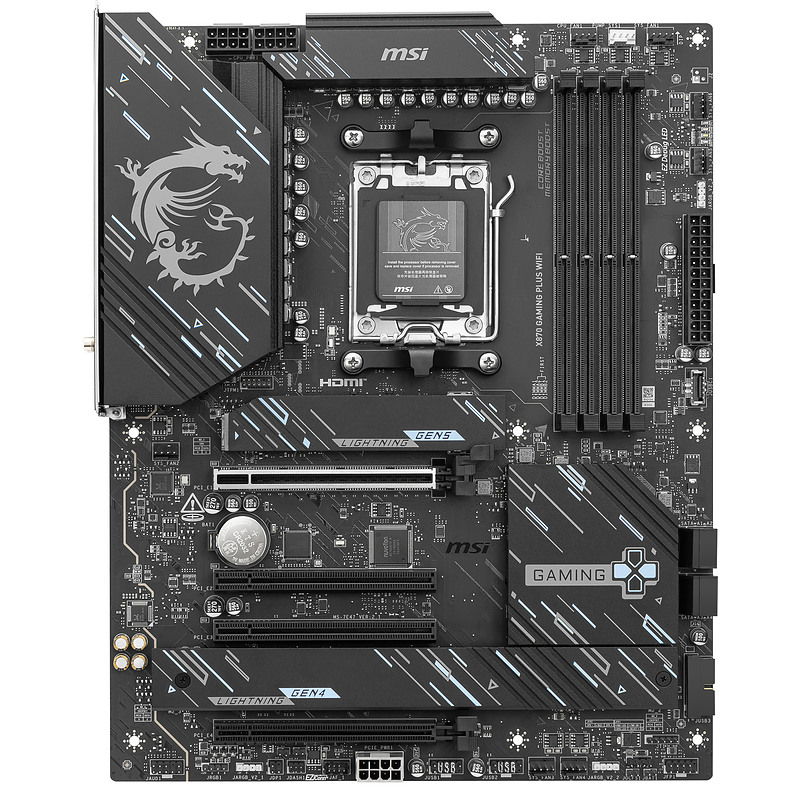MSI X870 GAMING PLUS WIFI AMD X870 Emplacement AM5