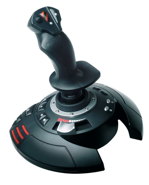 Thrustmaster T.Flight Stick X Noir, Rouge, Argent USB Joystick Analogique PC, Playstation 3