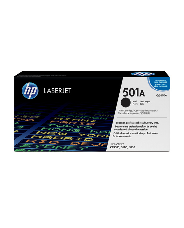 HP 501A toner LaserJet noir authentique