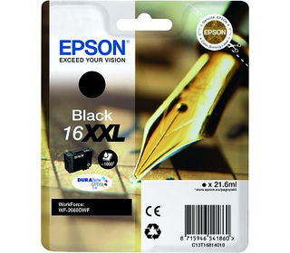 Epson C13T16814010 cartouche d'encre 1 pièce(s) Original Rendement élevé (XL) Noir