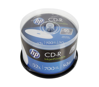 HP CRE00017WIP CD vierge CD-R 700 Mo 52x 50 pièce(s)