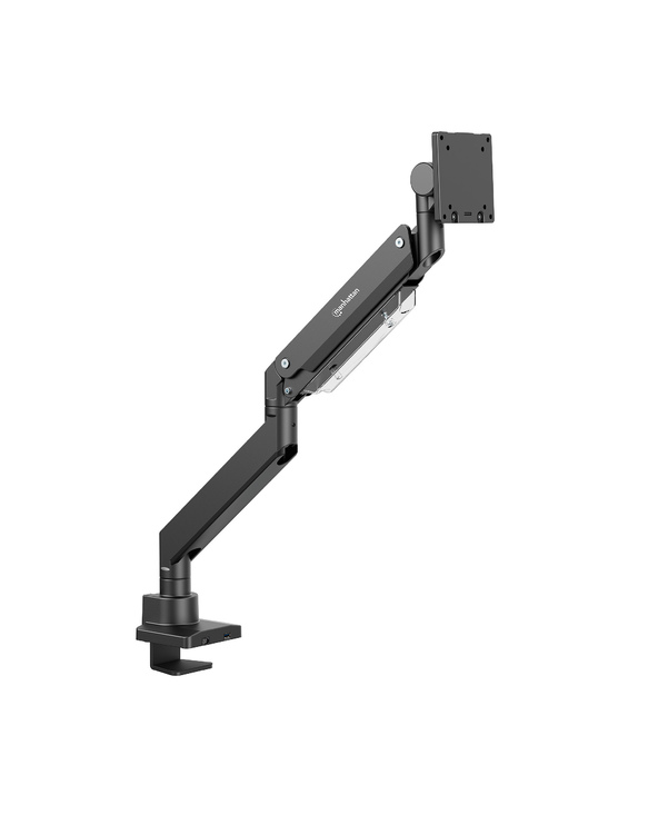 Manhattan 462594 support d'écran plat pour bureau 144,8 cm (57") Noir