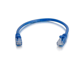 C2G Câble de raccordement réseau Cat6 avec gaine non blindé (UTP) de 3 M - Bleu