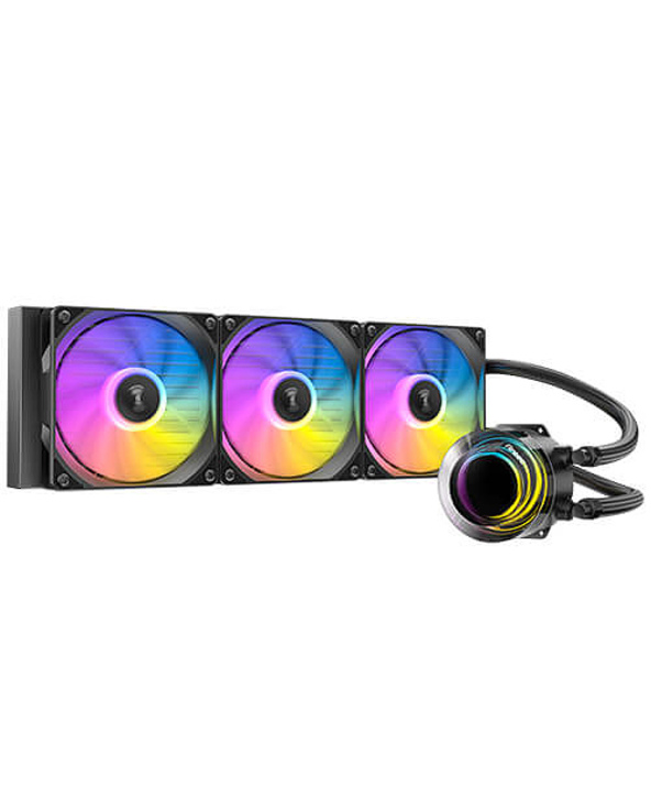 Antec Vortex Lum 360 ARGB Processeur Kit de refroidissement du liquide 12 cm Noir