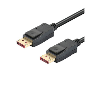 Techly ICOC DSP-A14-030NT câble DisplayPort 3 m Noir