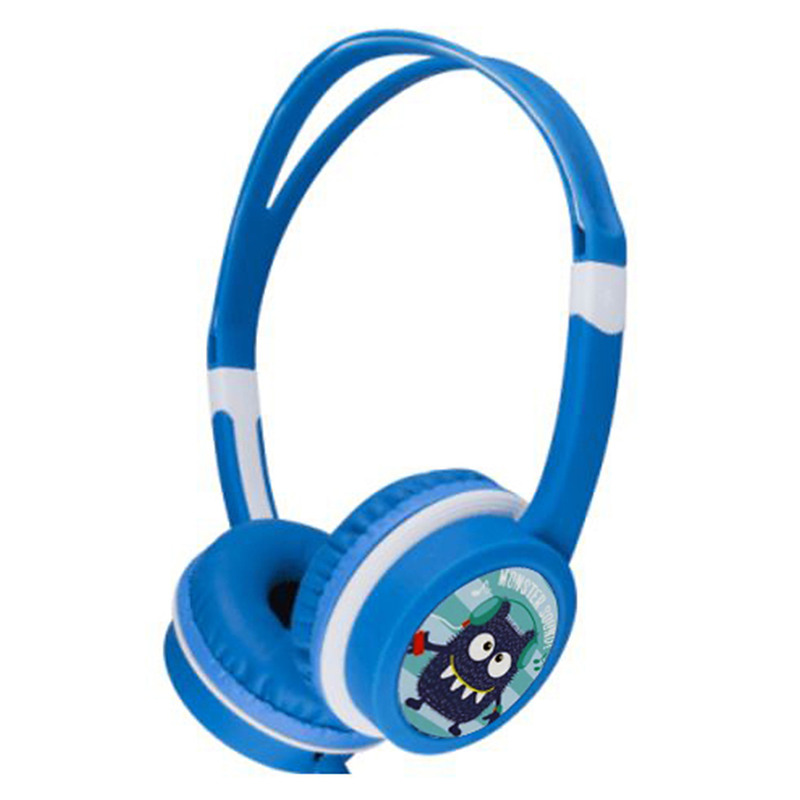 Gembird MHP-JR-B écouteur/casque Écouteurs Avec fil Arceau Musique Bleu