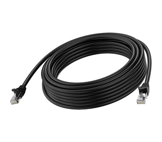 Vision TC 3MCAT6A/BL câble de réseau Noir 3 m Cat6a U/UTP (UTP)
