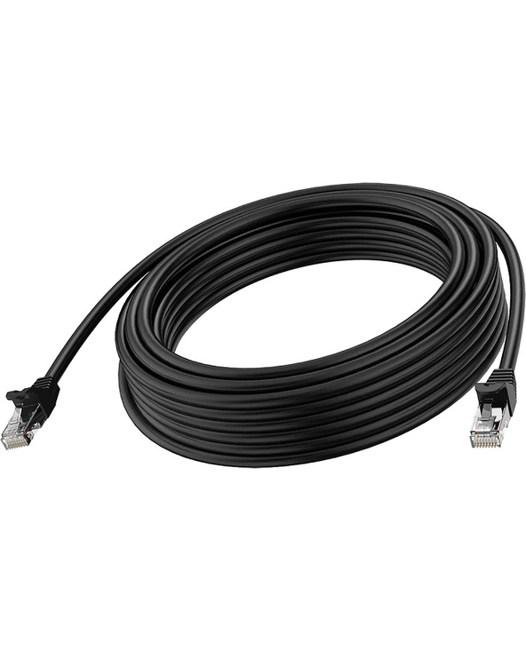 Vision TC 3MCAT6A/BL câble de réseau Noir 3 m Cat6a U/UTP (UTP)