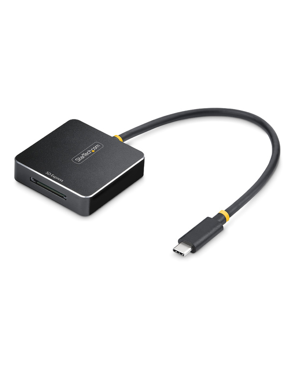 StarTech.com Lecteur de Cartes SD Express USB-C, USB 10Gbps, Lecteur de Cartes Mémoire Portable, Adaptateur USB Type-C vers Secu