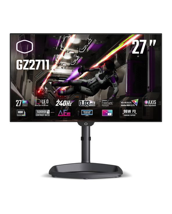Cooler Master Gaming GZ2711 27" OLED 4K Ultra HD 0,03 ms Noir