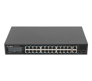 Lanberg RSFE-24P-2C-250 commutateur réseau Non-géré Gigabit Ethernet (10/100/1000) Connexion Ethernet, supportant l'alimentation