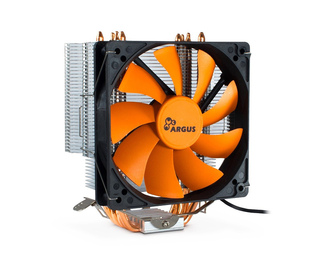 Dynatron Argus SU-260 Processeur Refroidisseur 12 cm Noir, Orange