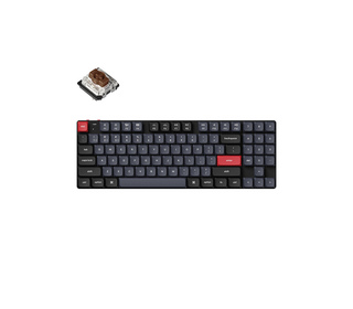 Keychron K13 Pro clavier Universel USB + Bluetooth Noir, Gris, Rouge