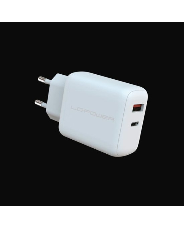 LC-Power LC-GAN-45 chargeur d'appareils mobiles Universel Blanc Secteur Charge rapide Intérieure