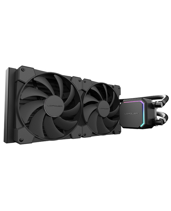 LC-Power LC-CC-280-B système de refroidissement d’ordinateur Processeur Refroidisseur de liquide tout-en-un 14 cm Noir