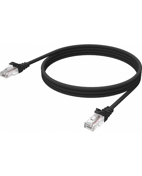 Vision TC 1MCAT6A/BL câble de réseau Noir 1 m Cat6a U/UTP (UTP)