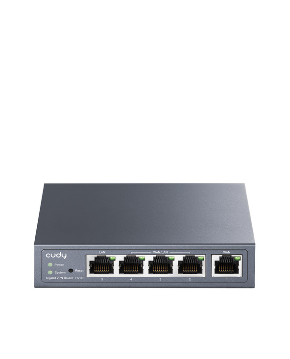 Cudy Gigabit Multi-WAN VPN Router Routeur connecté Fast Ethernet, Gigabit Ethernet Gris