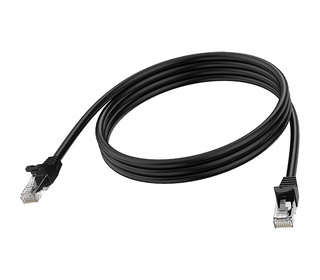 Vision TC 2MCAT6A/BL câble de réseau Noir 2 m Cat6a U/UTP (UTP)
