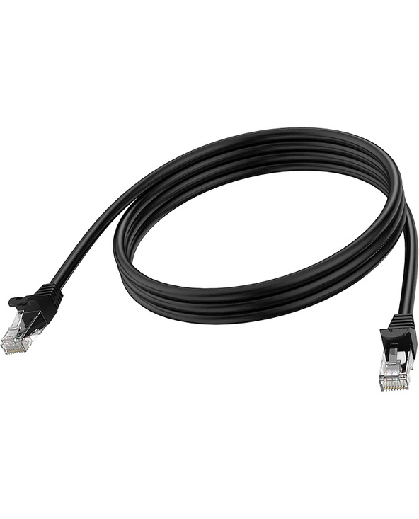 Vision TC 2MCAT6A/BL câble de réseau Noir 2 m Cat6a U/UTP (UTP)