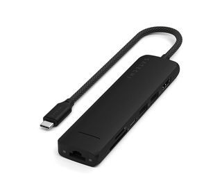 Satechi ST-P7SK hub & concentrateur USB Type-C 10000 Mbit/s Noir