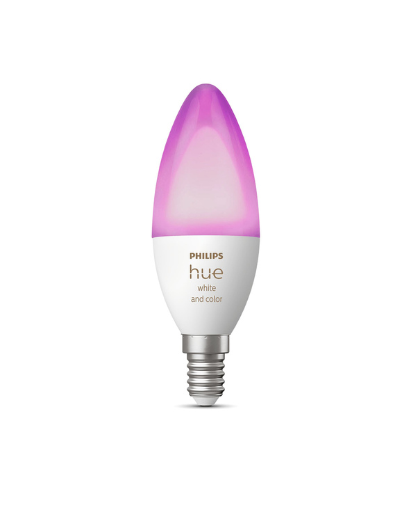 Philips Hue White and Color ambiance Flamme - Ampoule connectée E14