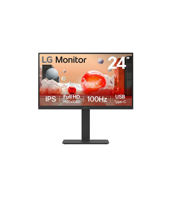 LG 24BA750-B 23.8" LCD Full HD 5 ms Noir